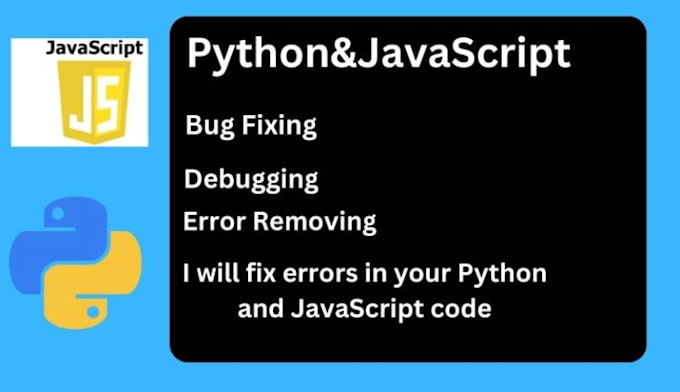 Gig Preview - Fix bugs in your python and javascript code