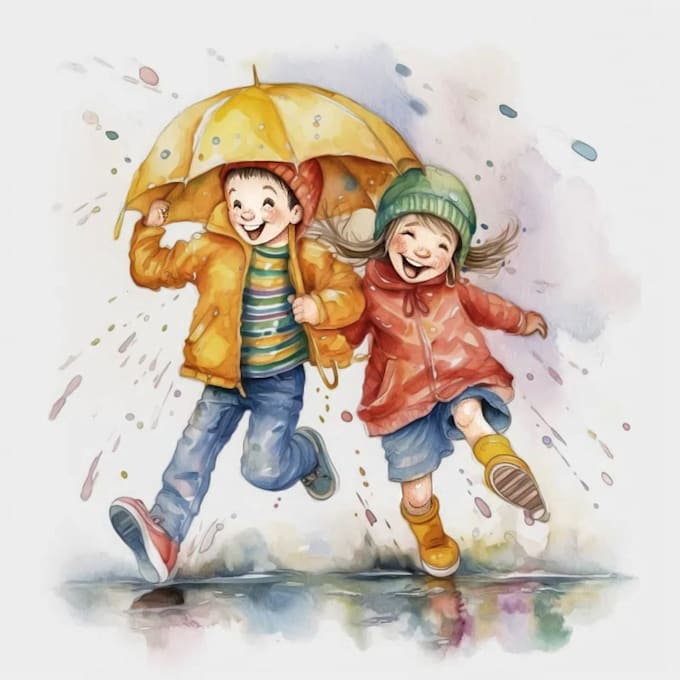 Bestseller - create watercolor children book illustration,  children book illustration