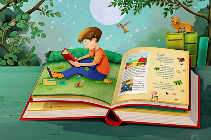 Bestseller - esign children book illustration and cover children story