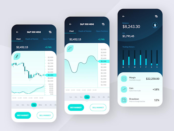 Gig Preview - Develop crypto wallet app, wallet app, cash app, investment app, trading app