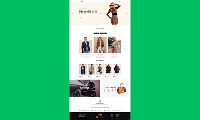 Gig Preview - Design ecommerce wordpress website, woocommerce online store, business webdesign