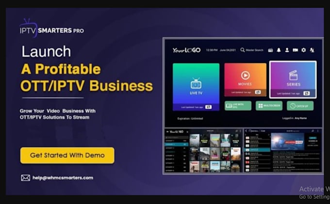 Gig Preview - Develop flexible and innovative solutions for iptv, ott apps