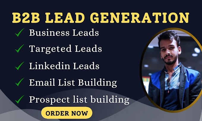 Gig Preview - Do targeted b2b lead generation and prospect list building