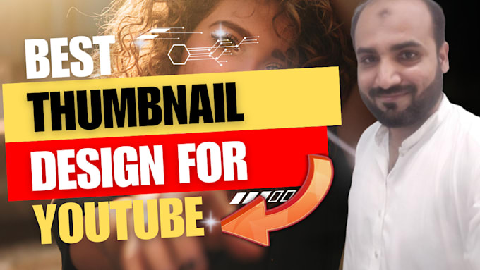 Gig Preview - Make professional and attractive youtube thumbnail in canva