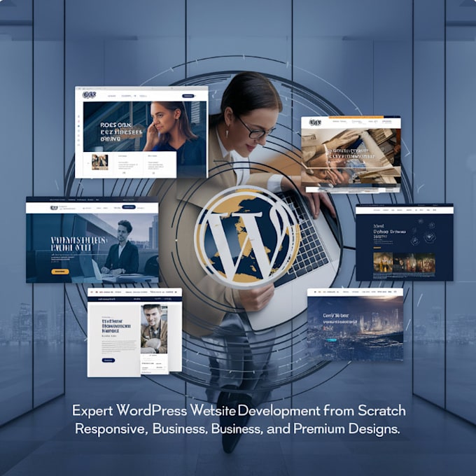 Gig Preview - Create professional and responsive wordpress website