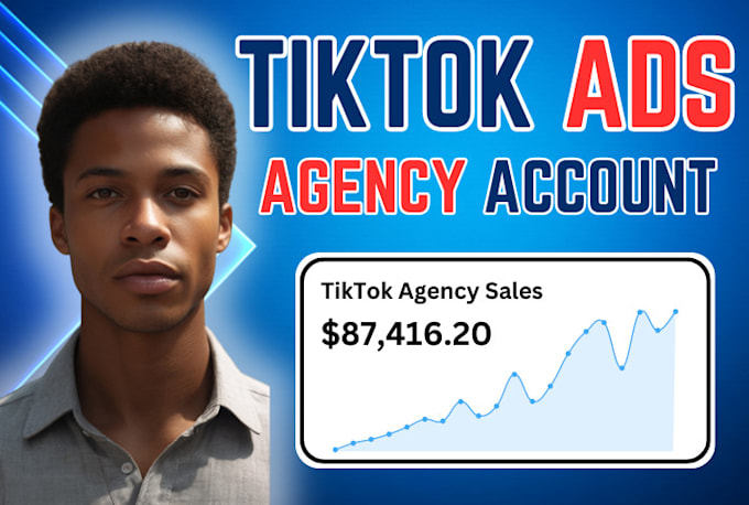 Gig Preview - Create tiktok agency account, tiktok agency ads account, tiktok agency account