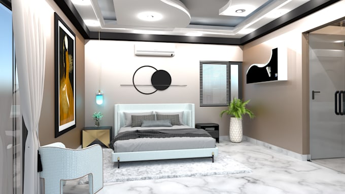 Gig Preview - Professional 3d visualization rendering for interiors and exterior