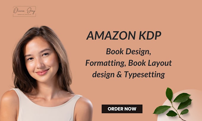 Gig Preview - Do amazon kdp book design, formatting, layout design, typesetting and publishing