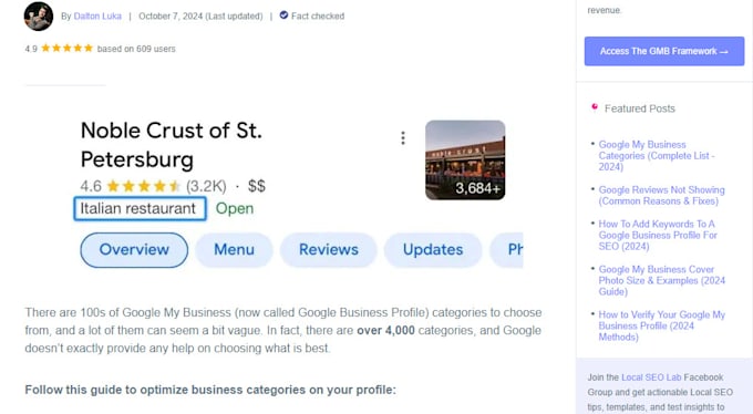 Gig Preview - Create google my business, suspended gmb, gmb listing with instant verification