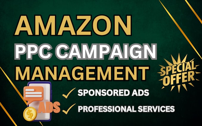 Gig Preview - Set up and manage amazon PPC ads for high performing campaigns