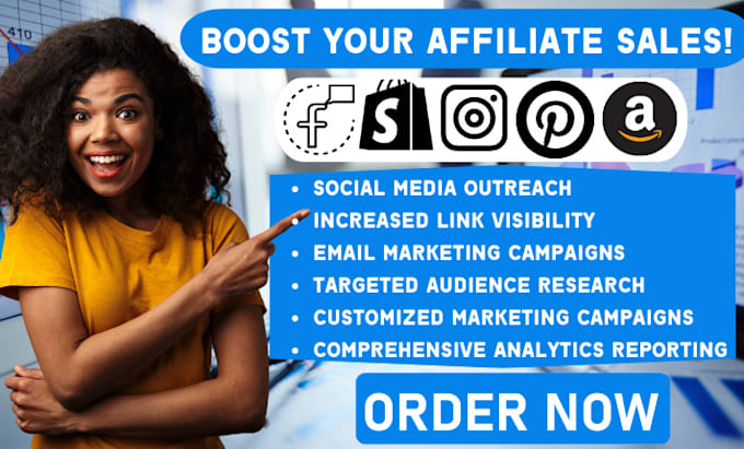 Gig Preview - Promote referral affiliate links, clickbank affiliate promotion, digistore link