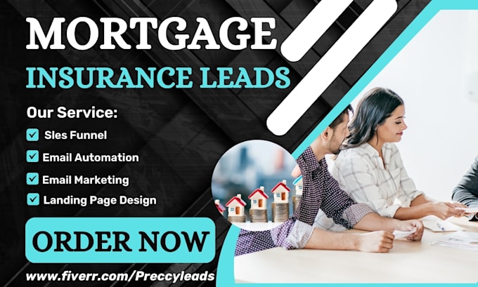 Bestseller - generate mortgage leads life health insurance loan leads landing page website