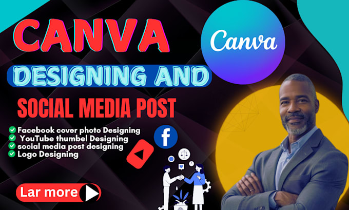 Gig Preview - Design or edit any template or project in canva