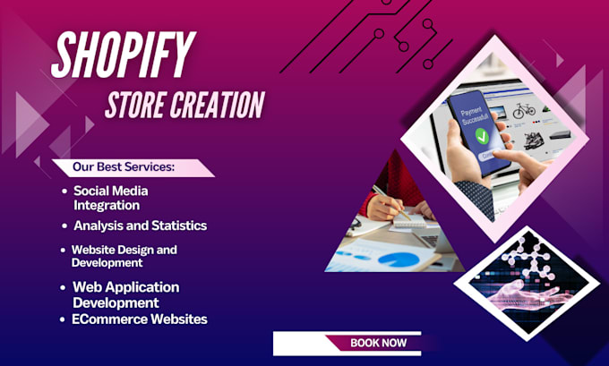 Gig Preview - Do shopify website development, shopify store design for you