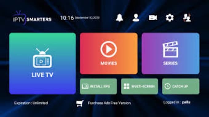 Gig Preview - Rebrand latest iptv app smarter pro ibo player next tv xciptv reseller website