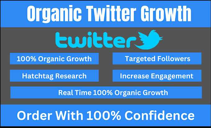 Gig Preview - Do x twitter marketing and promotion to grow real, organic crypto followers fast