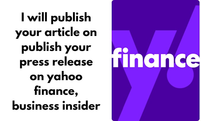 Gig Preview - Publish your press release on yahoo finance