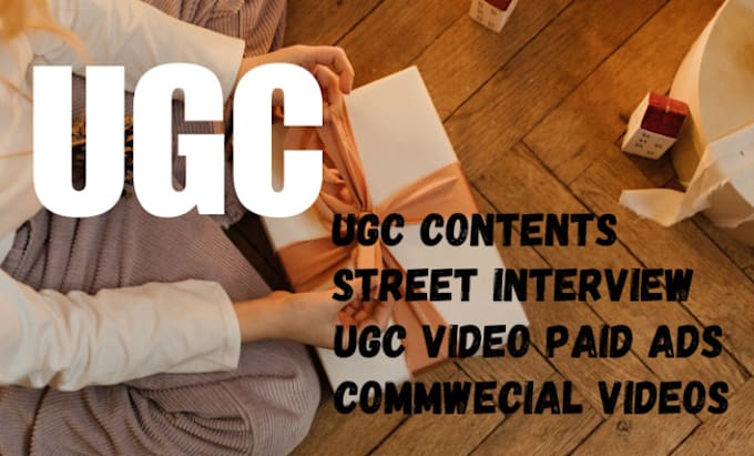 Gig Preview - Do and record raw or edited ugc ads, couple ugc video for your brand