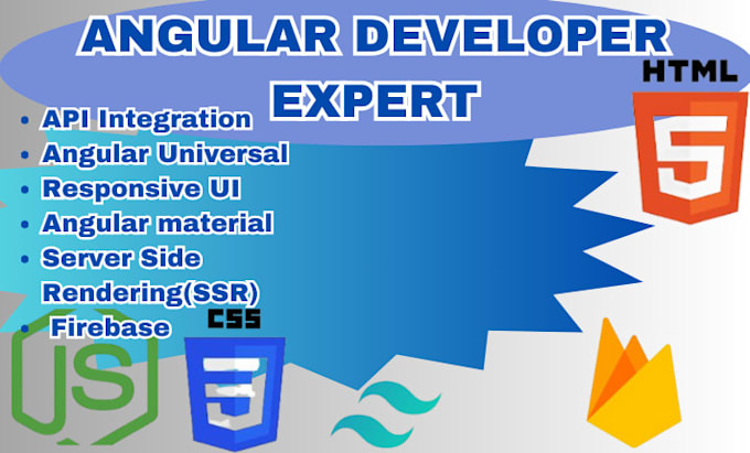 Gig Preview - Develop angular web app for angular node javascript website development and html