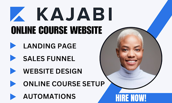 Gig Preview - Design a kajabi website, kajabi landing page, and kajabi online, kajabi expert