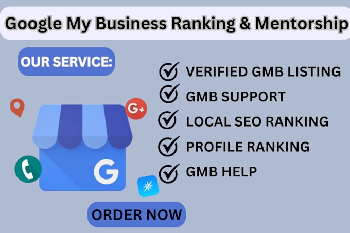 Gig Preview - Manage re instate, verified your gmb profile, do mentorship and help to top rank