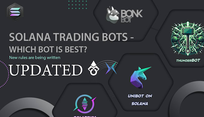 Gig Preview - Create a solana volume bot, solana trending bot,dextool bot,crypto tranding bot