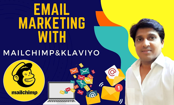 Gig Preview - Set up your mailchimp,klaviyo email marketing newsletter template