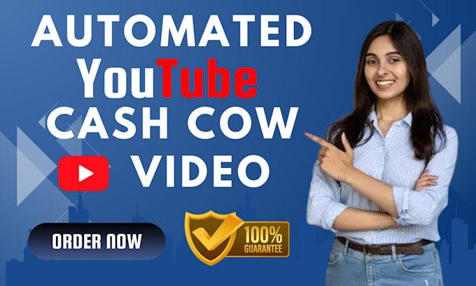 Gig Preview - Automate your youtube channel and cash cow videos