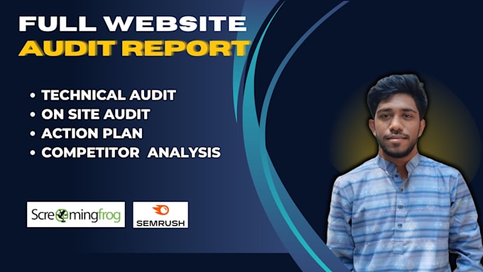 Bestseller - provide full website audit report with guideline