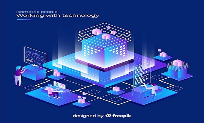 Gig Preview - Create isometric explainer video,3d isometric animation, isometric explainer ads