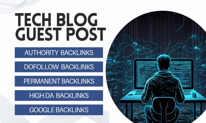 Gig Preview - Do tech guest post on technology blogs with dofollow tech backlinks