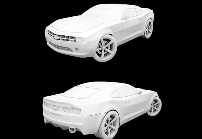 Gig Preview - 3d car model 3d animation car model vehicles car design for 3d printing