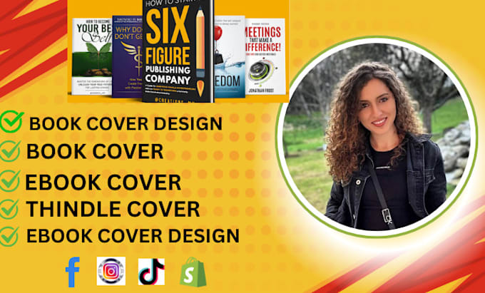 Gig Preview - Design professional book cover, ebook cover and kindle cover