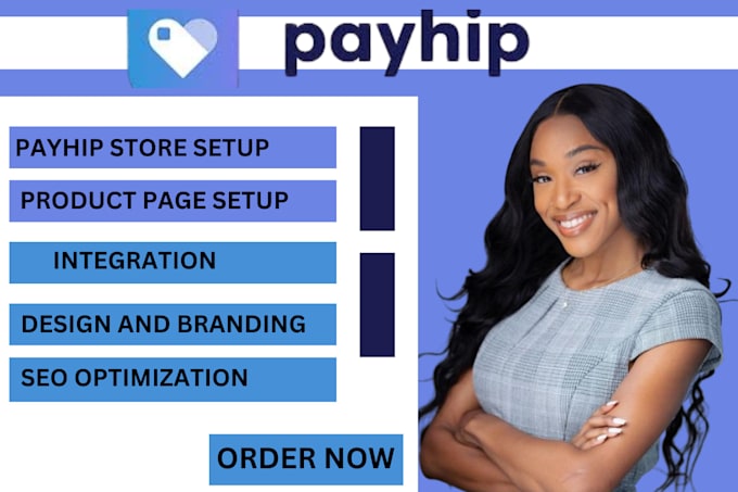 Gig Preview - Customize and setup payhip ecommerce store payhip digital products payhip