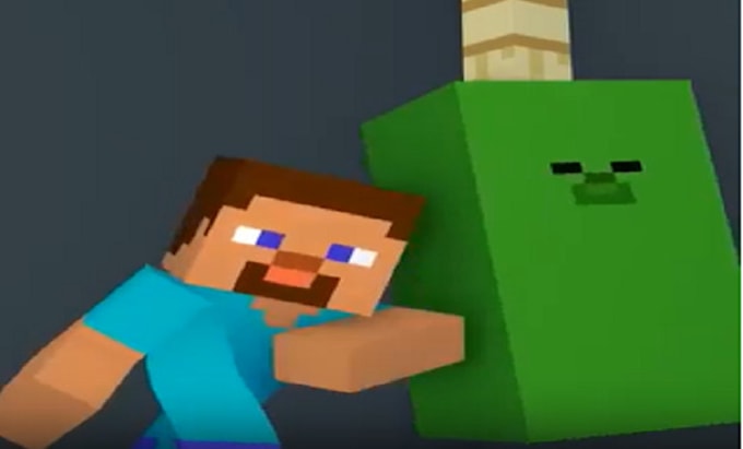 Gig Preview - Do epic minecraft animation for every type of movies