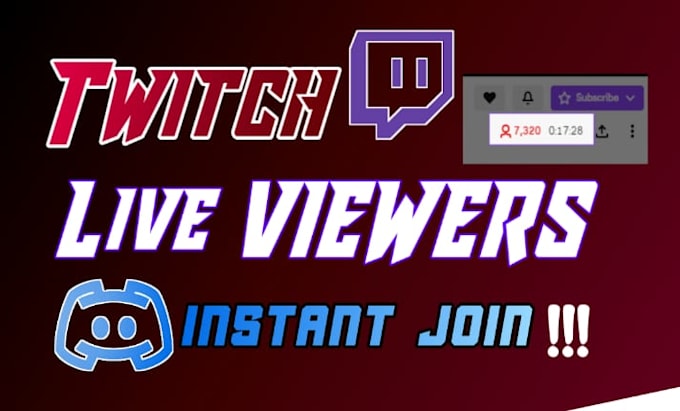 Bestseller - promote and bring live viewers and followers to your twitch