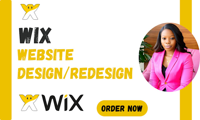 Gig Preview - Create wix website design, wix website redesign or wix landing page for you