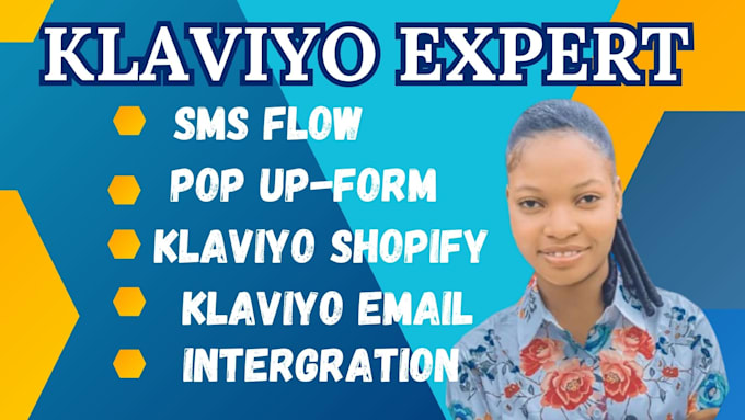 Gig Preview - Klaviyo email flow klaviyo shopify marketing klaviyo sms for shopify ecommerce