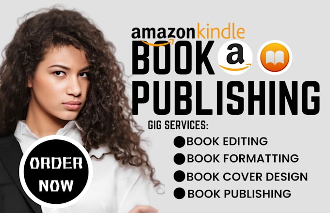 Gig Preview - Ghostwriter ebook for amazon kindle book formatting, amazon kdp book publishing