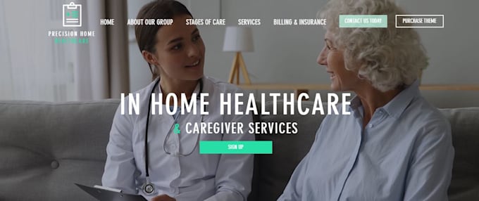 Bestseller - home care website healthcare website home care  elderly care medical website