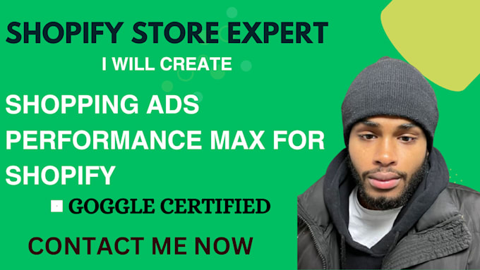 Gig Preview - Do shopify performance max, shopping ads, speed optimization, shopify page speed