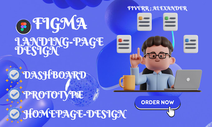 Gig Preview - Design high converting figma landing page, engaging homepage design,UI UX design