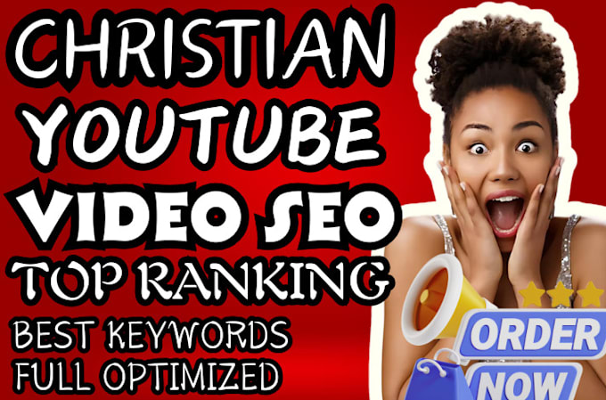 Gig Preview - Christian youtube SEO expert, channel growth manager, optimizes video top rank