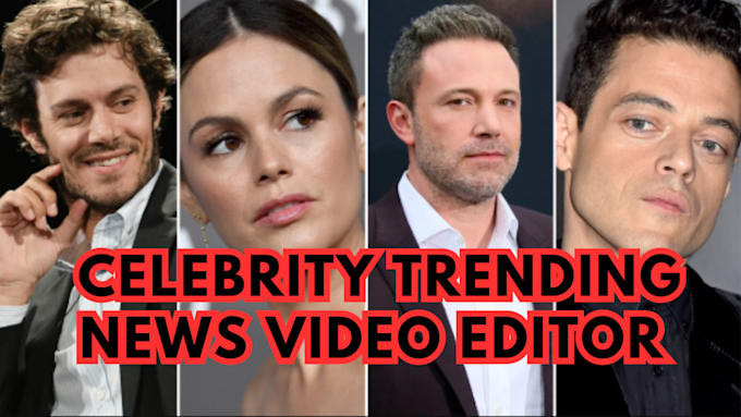 Gig Preview - Create top 10 trending news celebrity gossip video