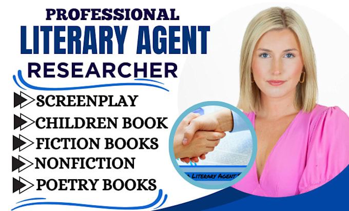 Bestseller - find literary agent for screenplay children book fiction nonfiction movie script