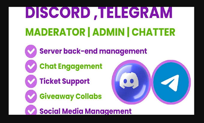 Gig Preview - Be crypto telegram community manager with 10 chatter for keep active chat