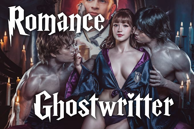 Gig Preview - Ghostwrite your romance, dark romance, erotica, or lgbtq love story