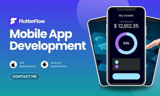 Gig Preview - Do flutterflow app development, mobile app development, flutterflow developer