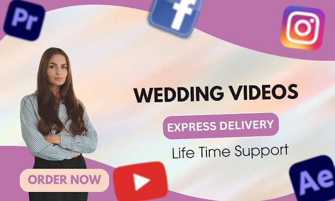 Gig Preview - Make your wedding video into a cinematic film or romantic highlight