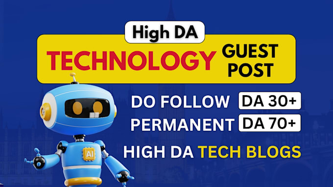 Bestseller - publish high quality tech guest post on high da 60 tech blog